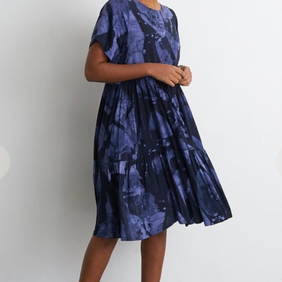 Osei Duro Dresses & Skirts - Osei Duro - Layer dress blue/black